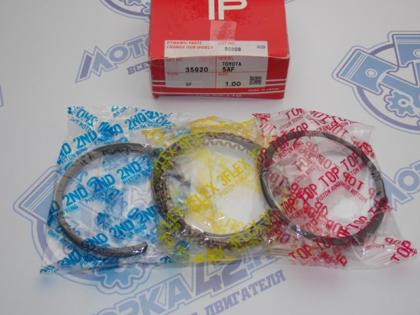 Кольца поршневые TPR ремонт +1,00 TOYOTA 5A-FE