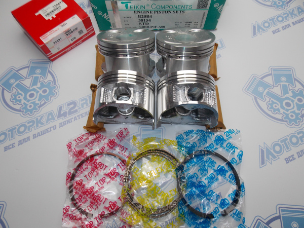Поршни + кольца к-кт 4шт стандарт HONDA B20B 95-99
