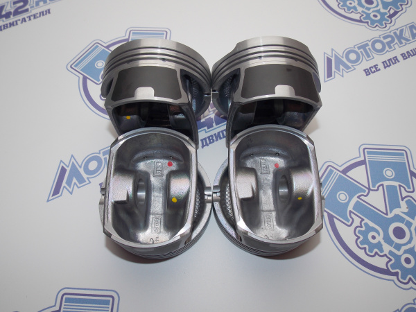 Поршни + кольца к-кт 4шт ремонт +0,50 EP6, N12B16