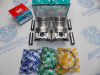 Поршни + кольца к-кт 4шт ремонт +0,50 MMC 4G13