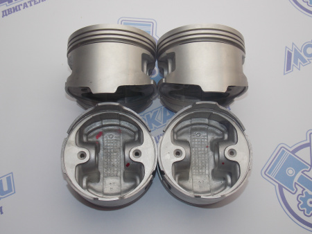 Поршни + кольца 4шт ремонт +0,50 NISSAN CA20
