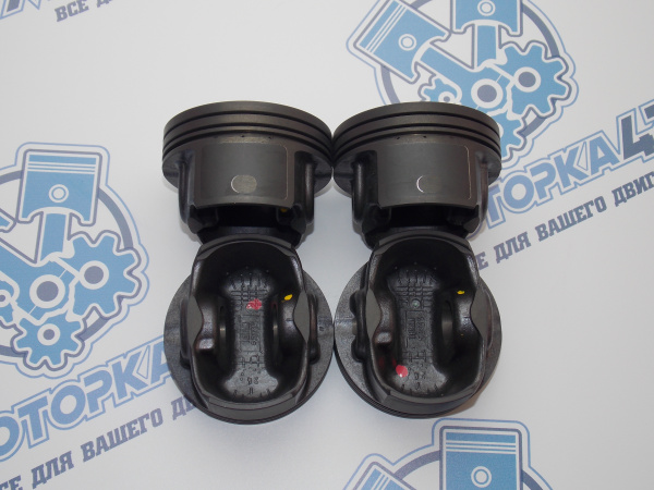 Поршни + кольца к-кт 4шт ремонт +0,50 OPEL A14NET