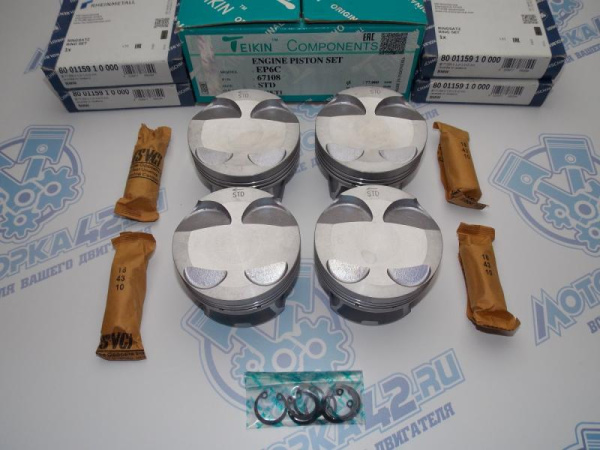 Поршни + кольца KB к-кт 4шт стандарт Citroen EP6, N12B16