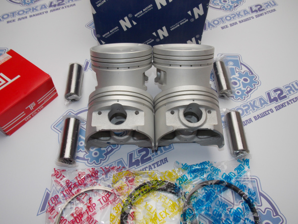 Поршни + кольца 4шт ремонт +0,50 HOVER H5 4G69S4N