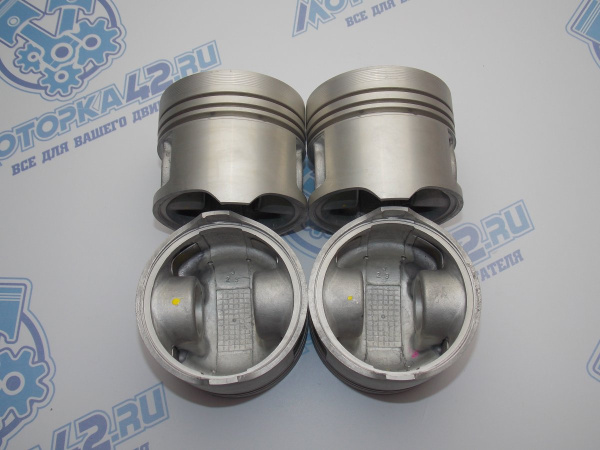 Поршни + кольца к-кт 4шт ремонт +0,50 NISSAN CD20
