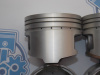 Поршни + кольца к-кт 4шт ремонт +1,00 MMC 4G63 NEW