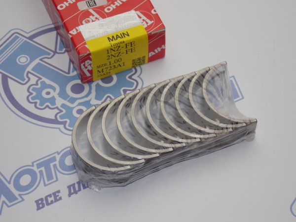 Вкладыши коренные TAIHO ремонт +1,00 TOYOTA 1NZ-FE, 2NZ-FE