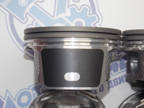 Поршни + кольца 4шт ремонт +0,50 MAZDA LF-DE, LF-VD