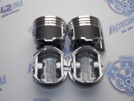 Поршни + кольца к-кт 4шт ремонт +0,50 HOVER 2,4 4G69S4N