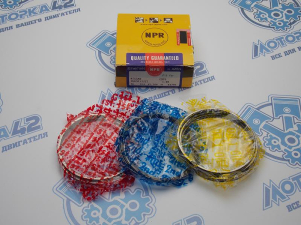 Кольца поршневые NPR ремонт +1,00 NISSAN CD20
