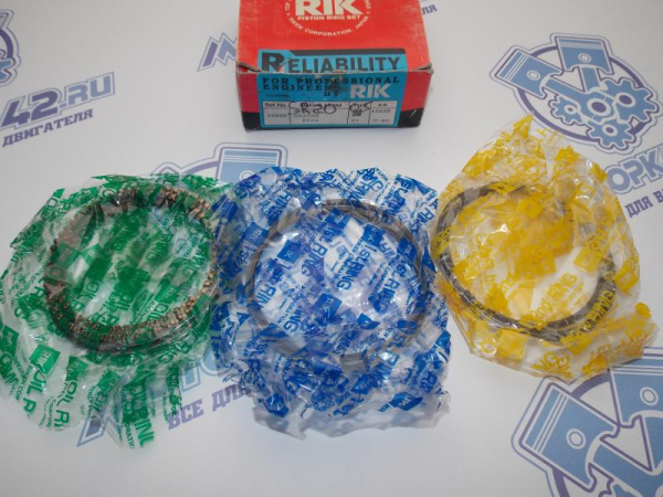 Кольца поршневые RIK ремонт +0,50 SR20DE 98-