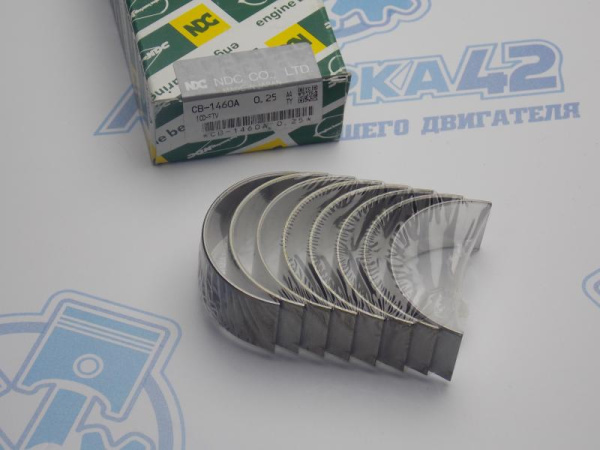 Вкладыши шатунные NDC ремонт +0,25 TOYOTA 1CD-FTV