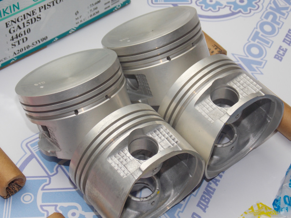 Поршни + кольца 4шт стандарт GA15DS NISSAN