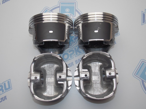 Поршни + кольца к-кт 4шт ремонт +0,50 FORD 1.8