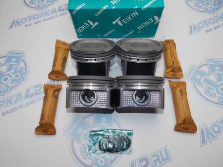 Поршни TEIKIN к-кт 4шт ремонт +0,50 LIFAN X60, Solano 1,8