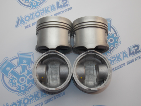 Поршни + кольца к-кт 4шт ремонт +1,00 NISSAN CD20