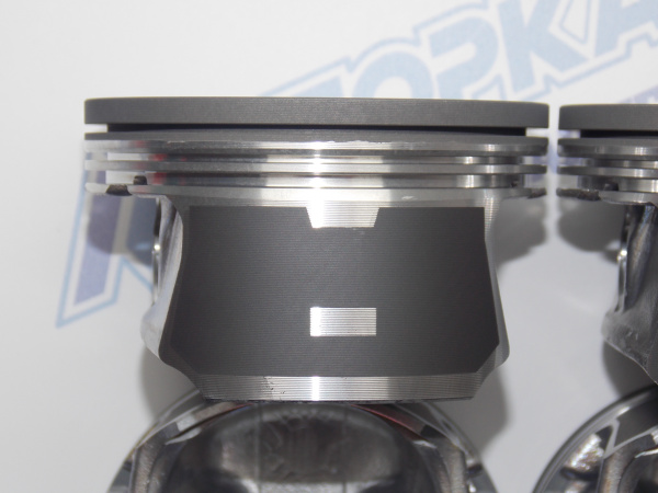 Поршни AW + кольца 4шт ремонт +0,50 OPEL Z14XEP