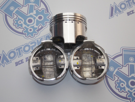 Поршни + кольца 3шт ремонт +0,50 F8CV MATIZ