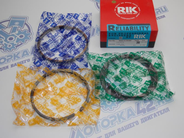 Кольца поршневые RIK ремонт +0,50 TOYOTA 1GR-FE