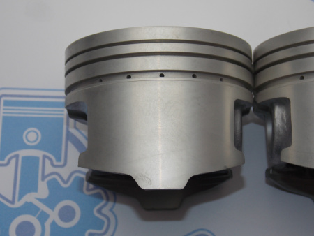 Поршни + кольца к-кт 4шт ремонт +0,50 HOVER H3 4G63S4M