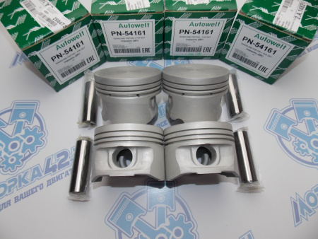 Поршни AW к-кт 4шт ремонт +0,50 FORD RDA, RKA MONDEO 1.8