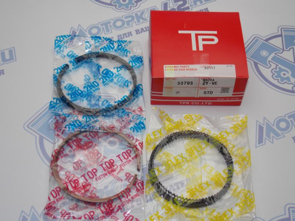 Кольца поршневые TPR стандарт MAZDA ZY, Z6 '02-