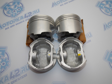 Поршни + кольца к-кт 4шт ремонт +0,50 MMC 4G64 SOHC '93-'02