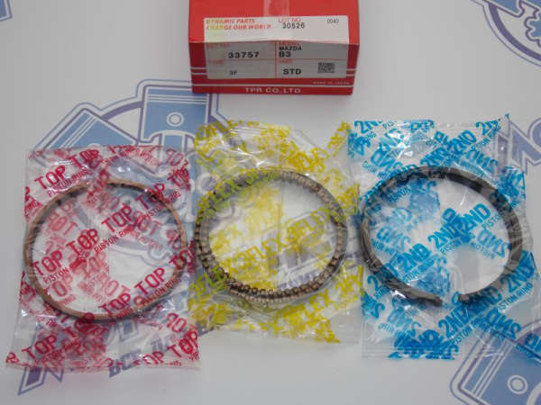 Кольца поршневые TPR стандарт MAZDA B3