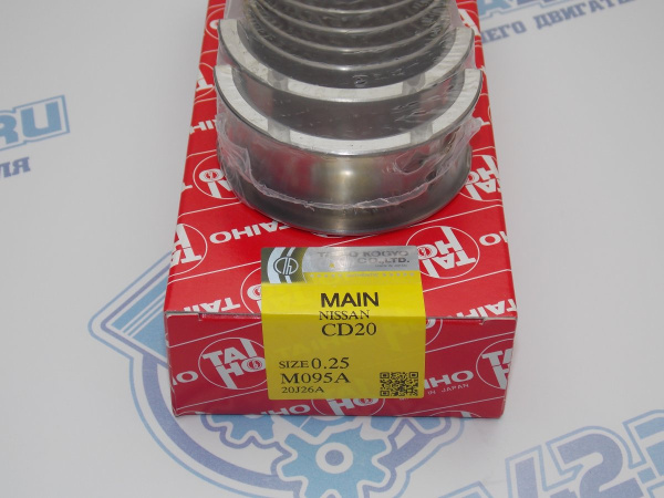Вкладыши коренные TAIHO ремонт +0,25 NISSAN CD20