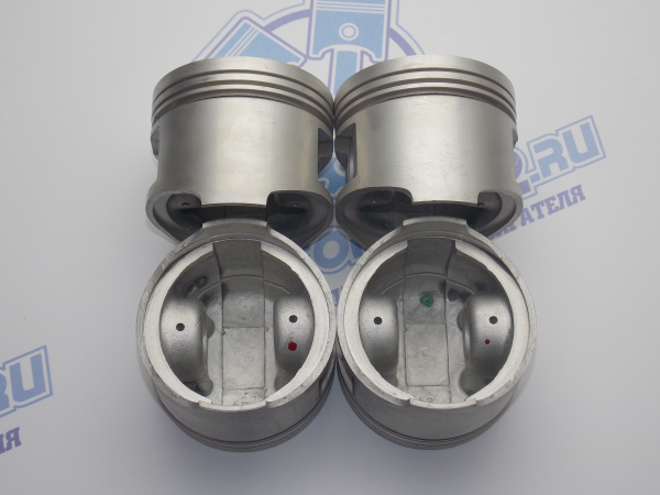 Поршни + кольца 4шт ремонт +0,50 MAZDA B3 '87-