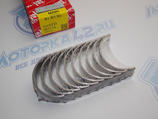Вкладыши коренные TAIHO стандарт STD MAZDA B3, B6