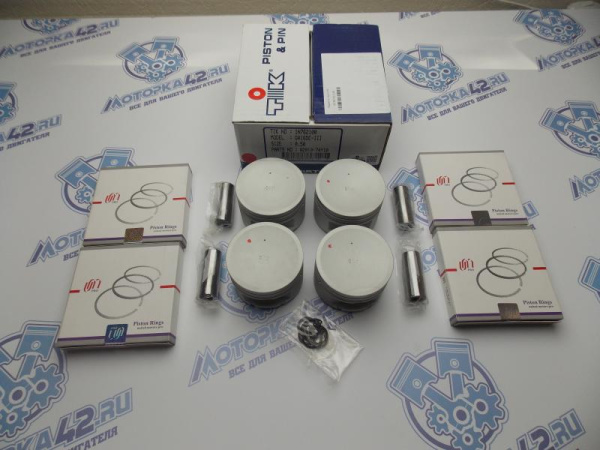 Поршни + кольца 4шт ремонт +0,50 NISSAN GA16