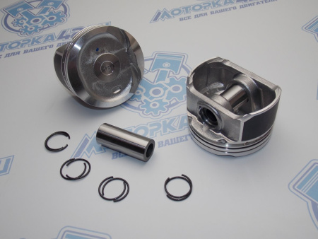 Поршни + кольца 4шт ремонт +0,50 Geely Emgrand 1,5