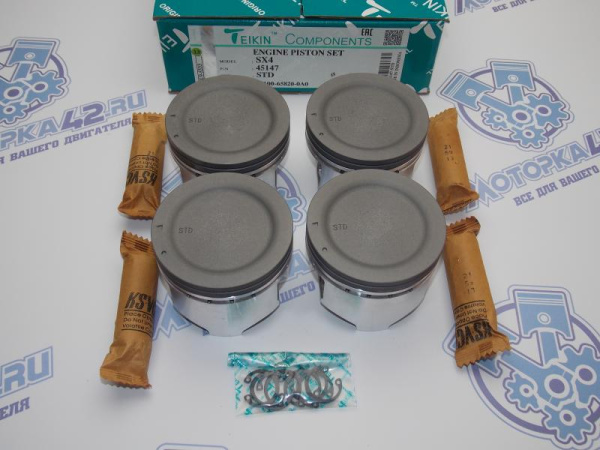 Поршни TEIKIN к-кт 4шт стандарт SUZUKI J20A III