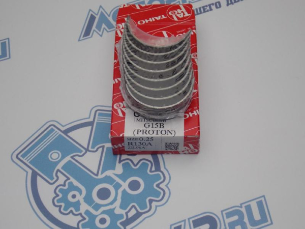 Вкладыши шатунные TAIHO ремонт +0,25 MITSUBISHI 4G13, 4G15