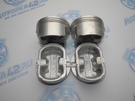 Поршни + кольца к-кт 4шт стандарт MMC 4B10, 4B11