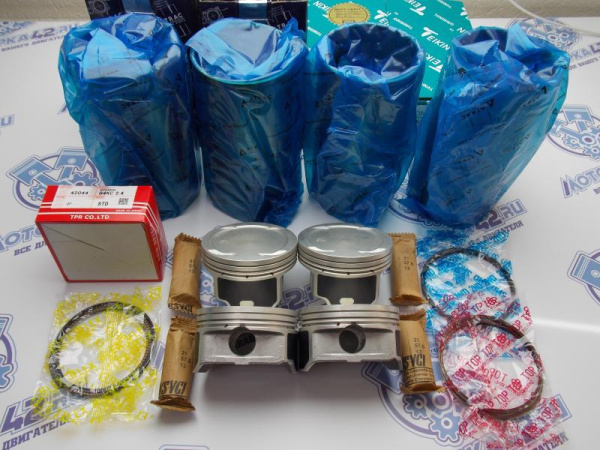 Поршни + гильзы + кольца G4KE, G4KG HYUNDAI