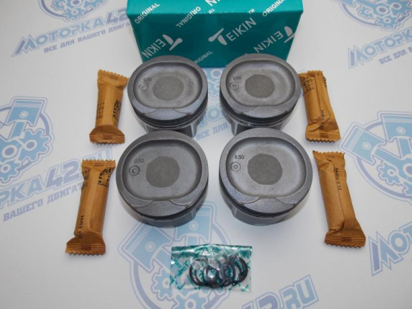 Поршни TEIKIN к-кт 4шт ремонт +0,50 LIFAN X60, Solano 1,8