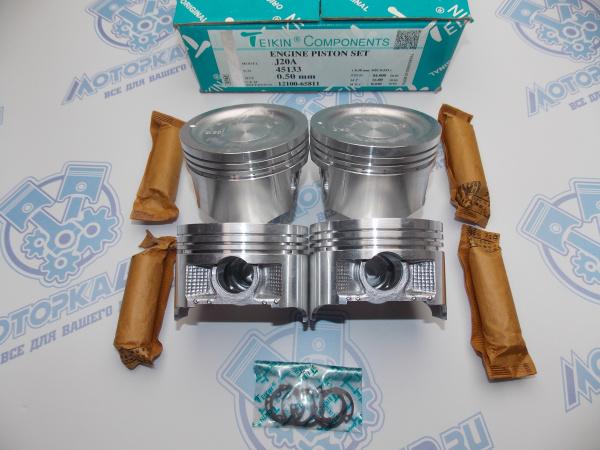 Поршни TEIKIN к-кт 4шт ремонт +0,50 SUZUKI J20A 