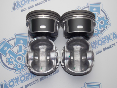 Поршни + кольца ориг к-кт 4шт стандарт MAZDA 2,3 L3-VDT '09-