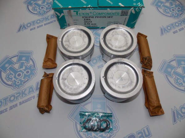 Поршни TEIKIN к-кт 4шт ремонт +0,50 SUZUKI J20A 