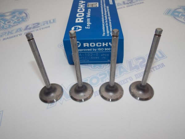 Клапан впускной ROCKY TOYOTA 4A, 5A, 7A-FE '91-'02
