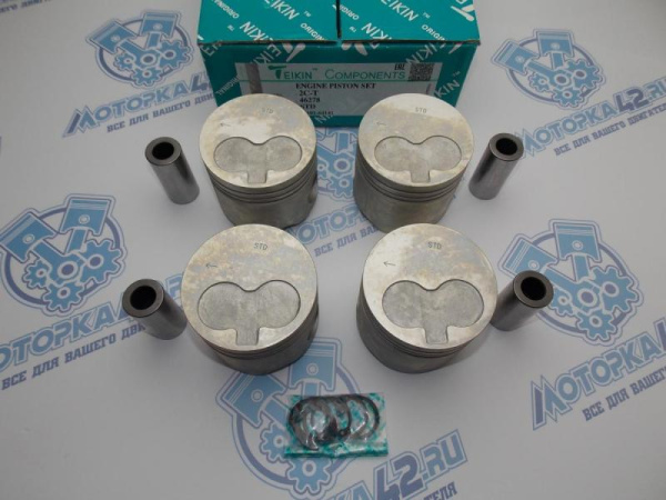 Поршни TEIKIN к-кт 4шт стандарт TOYOTA 2C-T, 2C-TE
