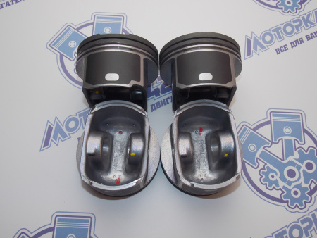 Поршни + кольца 4шт ремонт +0,50 VAG AEB II