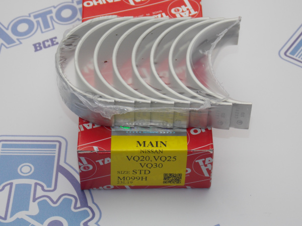 Вкладыши коренные TAIHO стандарт NISSAN VQ2#DE, VQ30DE, VQ35DE '94-'08