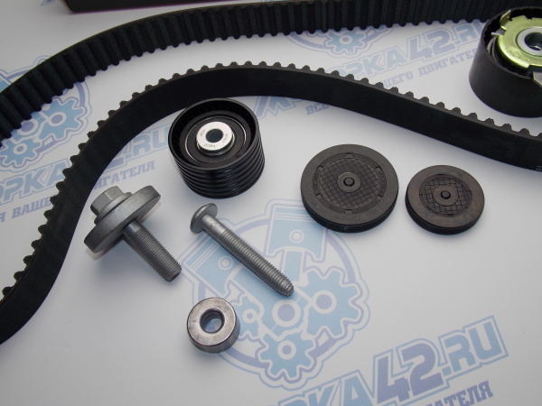 Комплект ремня ГРМ GATES Renault K4M