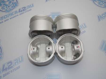 Поршни + кольца AW 4шт ремонт +0,50 NISSAN QG16DE