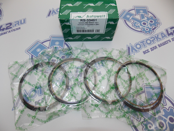 Поршни + кольца к-кт 4шт ремонт +0,50 NISSAN QR25DE '08-