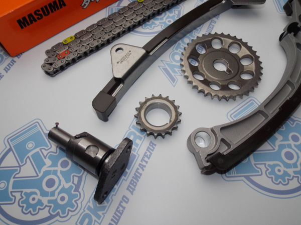 Комплект цепи ГРМ MASUMA TOYOTA 1ZZ, 3ZZ, 4ZZ
