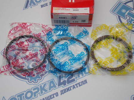 Кольца поршневые TPR ремонт +0,50 HONDA D15B
